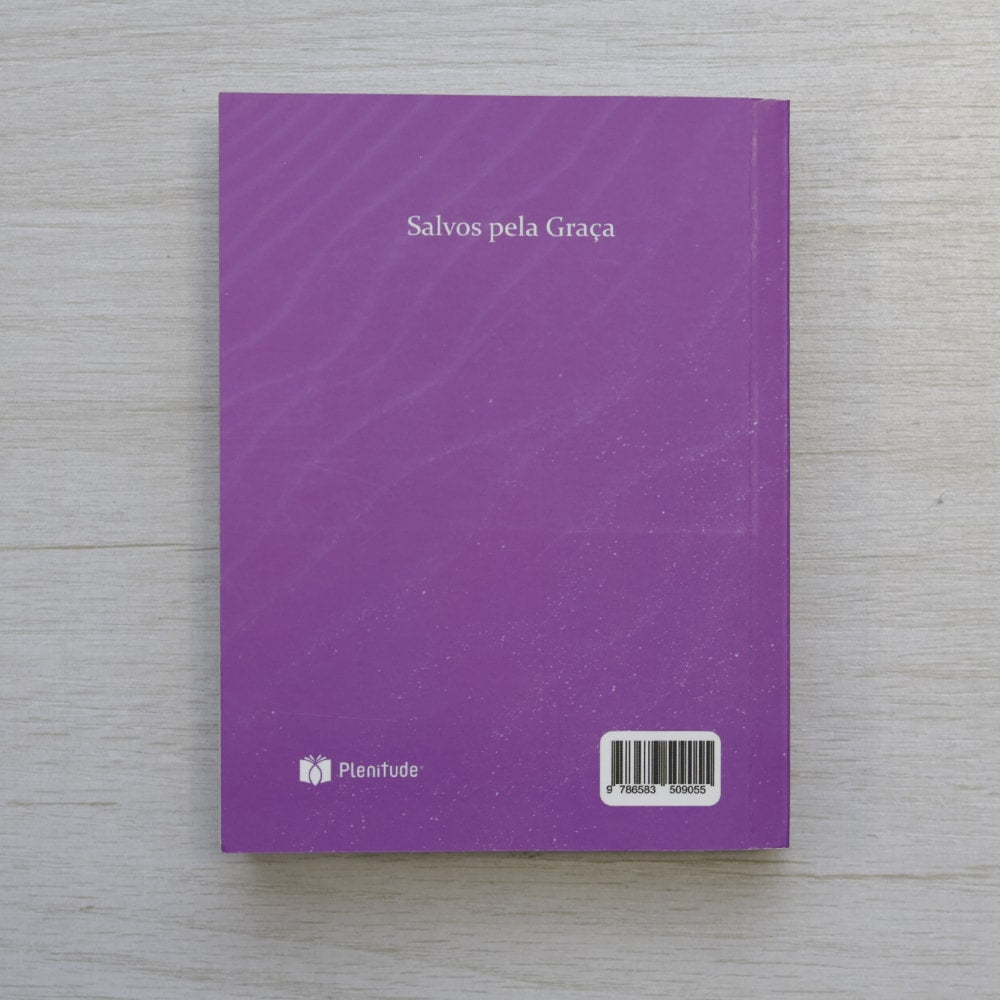 Bíblia Sagrada Média Salvos Pela Graça | ARC | Capa Brochura Rosa