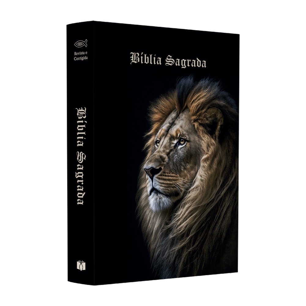 Bíblia Sagrada Média | ARC | Capa Brochura Leão Alteza