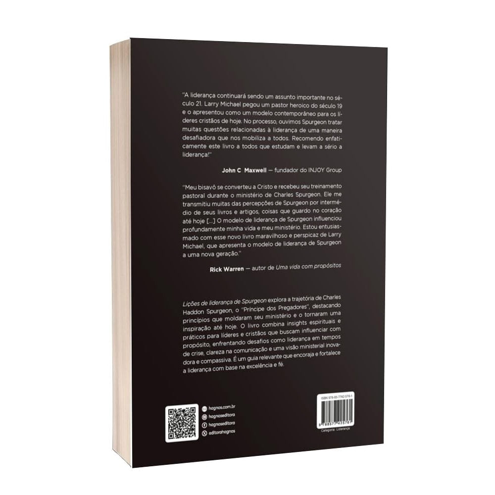 Lições de Liderança de Spurgeon | Larry J Michael