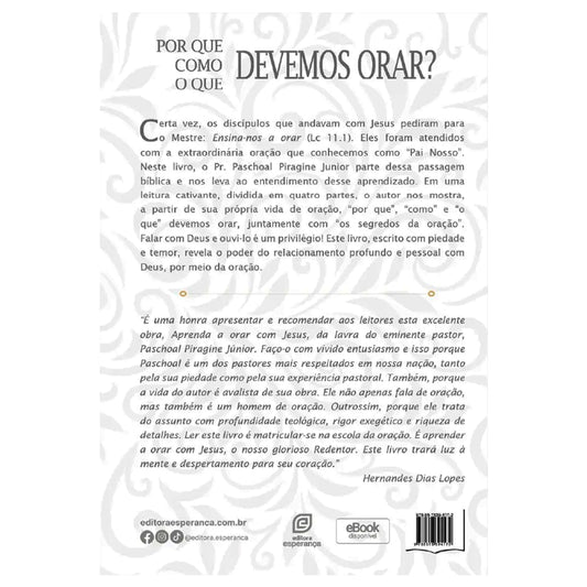 Aprenda a Orar Com Jesus | Paschoal Piragine Junior