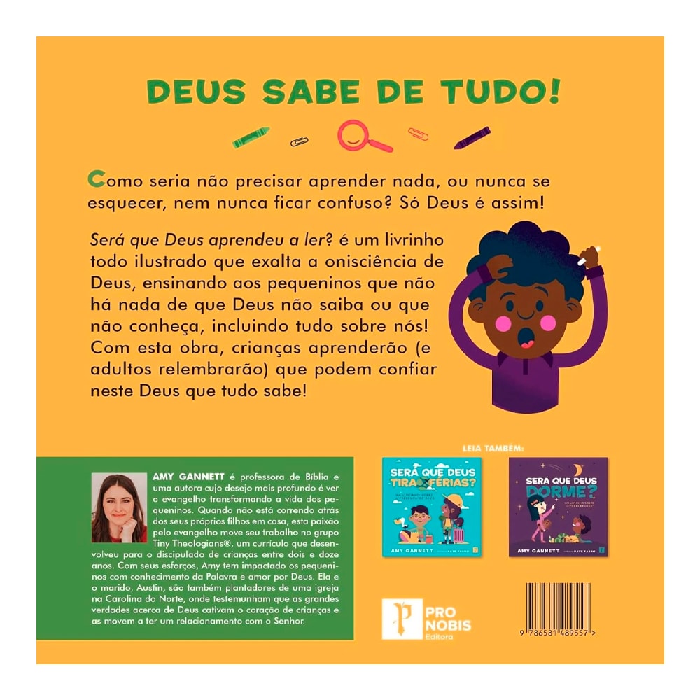 Será Que Deus Aprendeu a Ler? | Amy Gannett