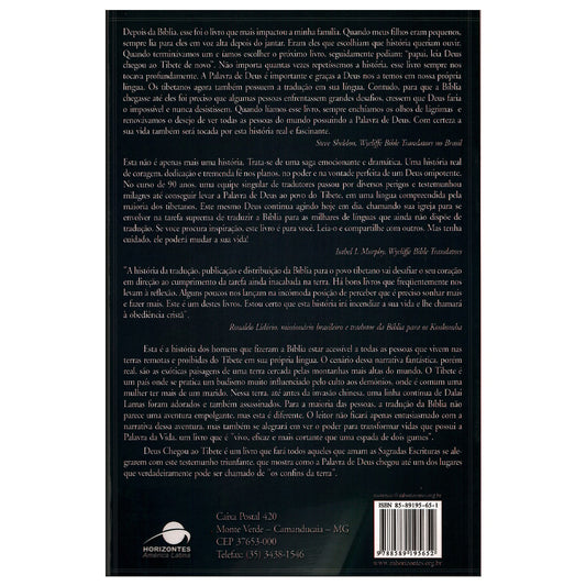 Deus Chegou ao Tibete | Allan Maberly