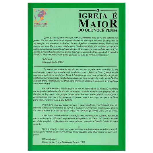 A Igreja é Maior do Que Você Pensa | Patrick Johnstone