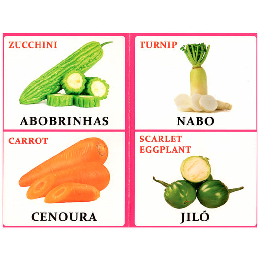 Minha Primeira Enciclopédia  Bilíngue | Vegetais