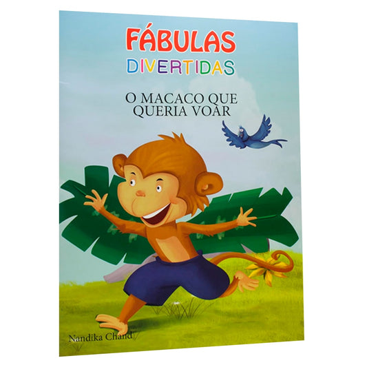 Fábulas Divertidas | O Macaco Que Queria Voar | Com Fantoche