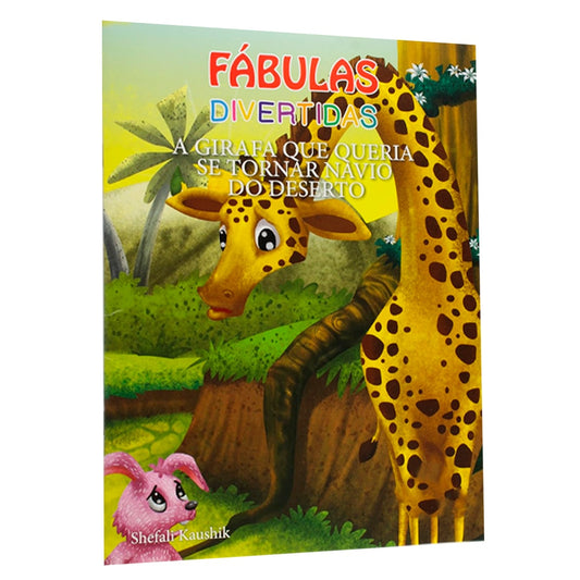 Fábulas Divertidas | A Girafa Que Queria Se Tornar Navio do Deserto | Com Fantoche