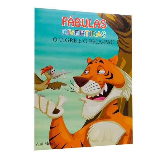 Fábulas Divertidas | O Tigre e o Pica-Pau | Com Fantoche