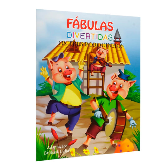 Fábulas Divertidas | Os Três Porquinhos | Com Fantoche