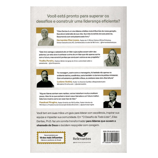 O Desafio de Todo Líder | Elias Dantas