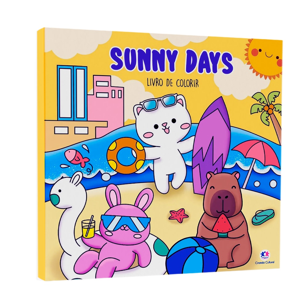Sunny Days | Livro de Colorir