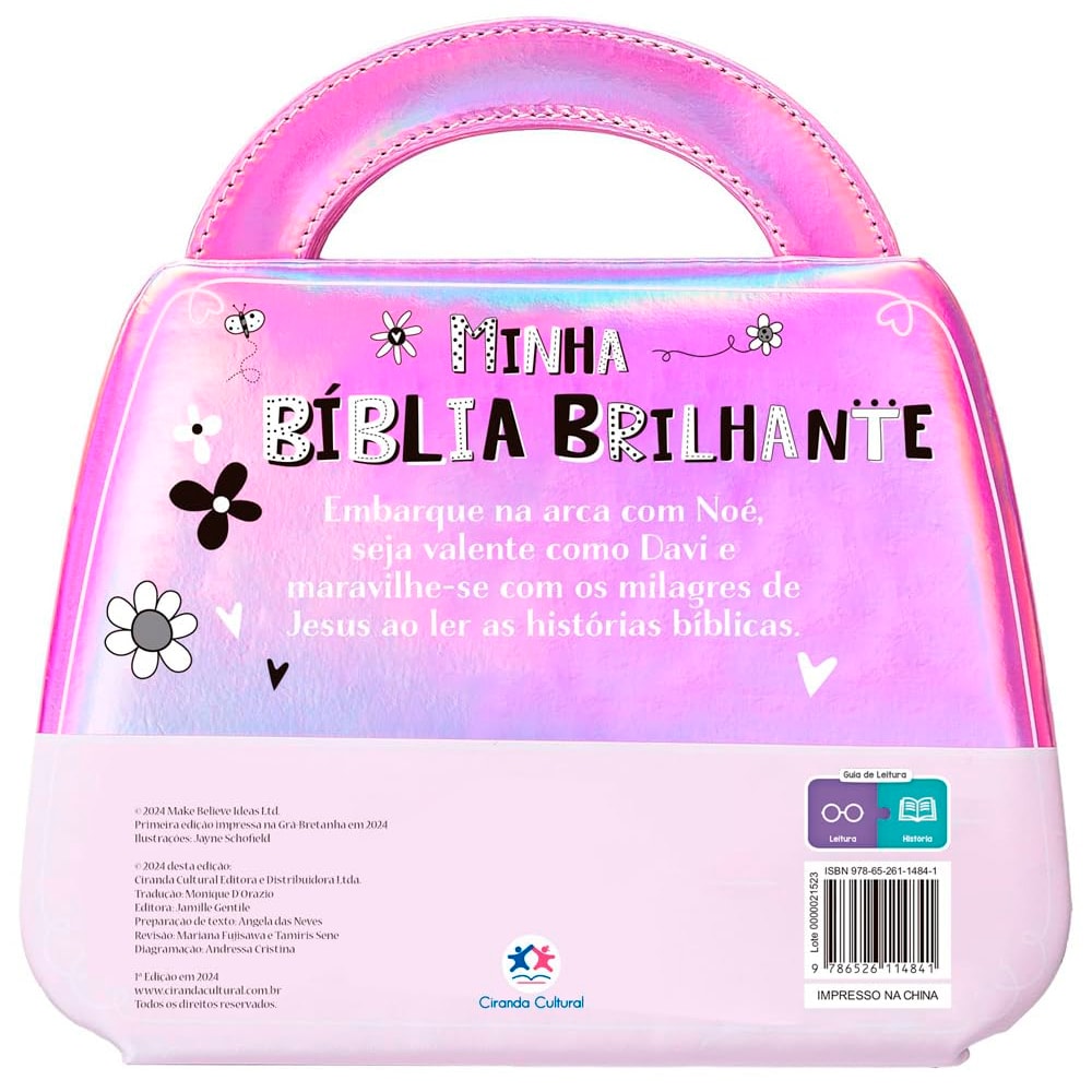 Minha Bíblia Brilhante | Coleção Bolsa Divertida