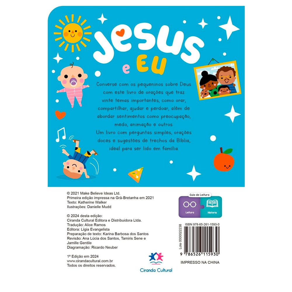 Jesus e Eu | Um Livro Devocional Para Os Pequeninos