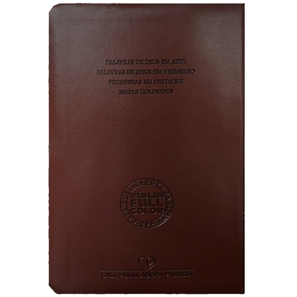 Bíblia Sagrada | Letra Jumbo | ARC | Harpa Avivada e Corinhos | Capa PU Luxo Arabesco Bordo