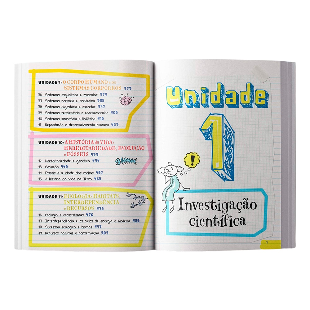 Grande Livro de Ciências do Manual do Mundo