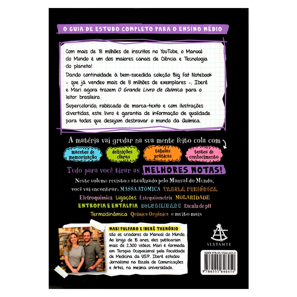 Grande Livro de Química do Manual do Mundo