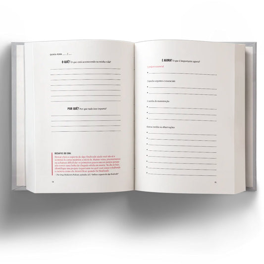 Planner do Essencialismo | Greg Mckeown