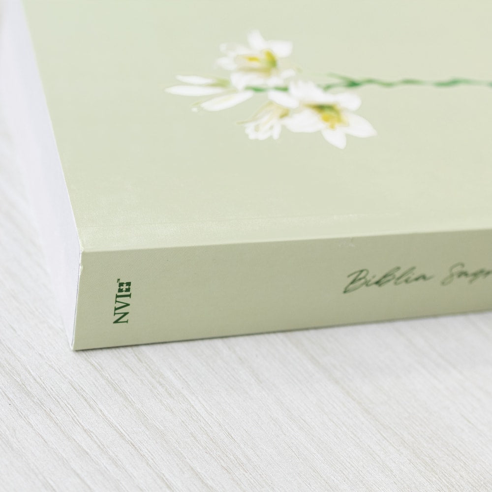 Bíblia Sagrada Lírios | NVI | Letra Grande | Capa Brochura
