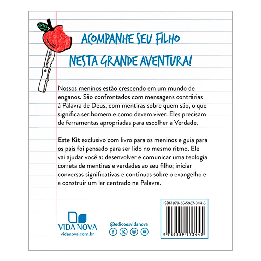 Kit Livro Dos Meninos + Guia Para os Pais | Erin & Jason Davis