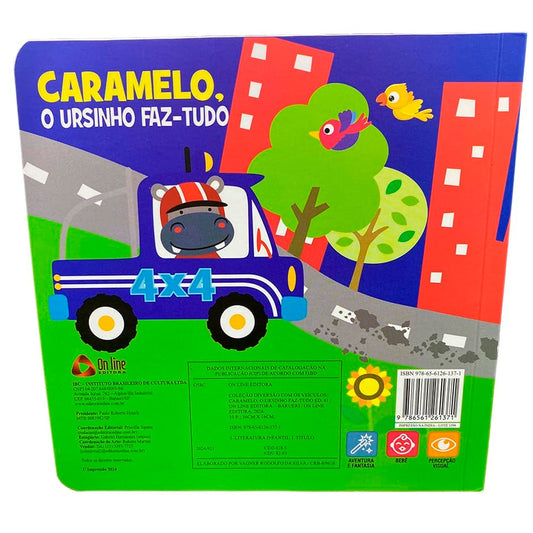 Coleção Diversão Com os Veículos | Caramelo O Ursinho Faz-Tudo