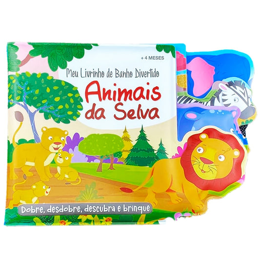 Meu Livrinho de Banho Divertido | Animais da Selva