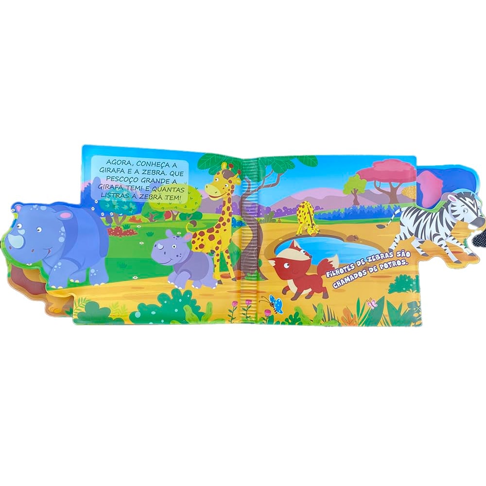 Meu Livrinho de Banho Divertido | Animais da Selva