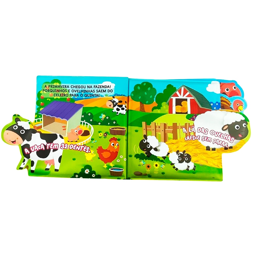 Meu Livrinho de Banho Divertido | Fazendinha