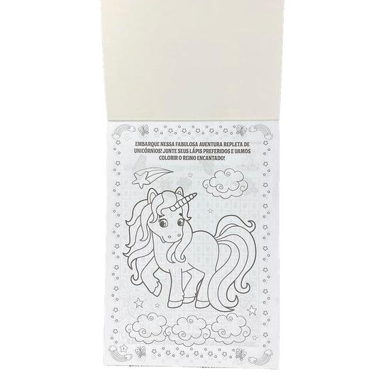 Prancheta Divertida | Floresta Encantada Unicórnios