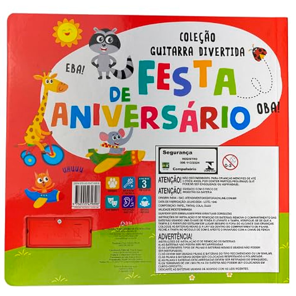 Coleção Guitarra Divertida | Festa de Aniversário