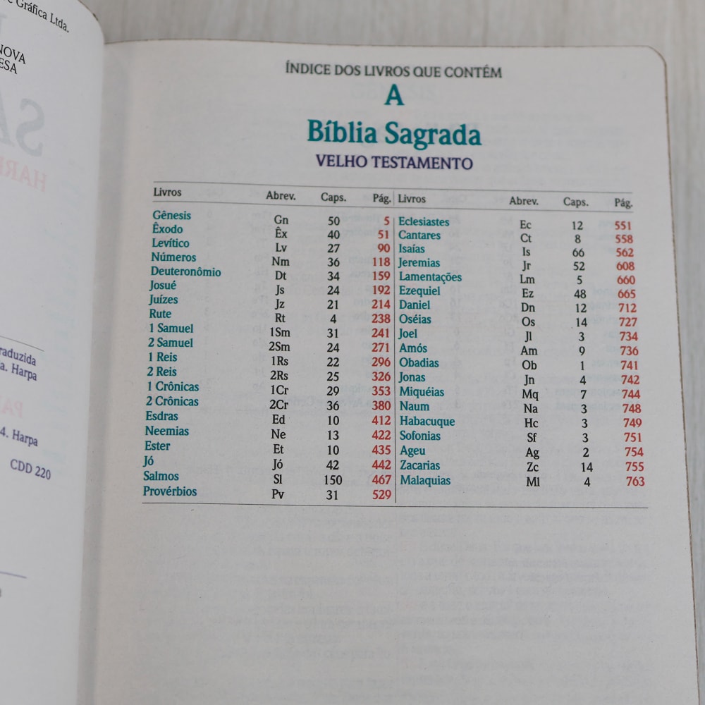 Bíblia Sagrada | ARC | Harpa Avivada e Corinhos | Jumbo | Capa Dura Pássaros