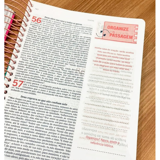 Bíblia Interativa | Paciência | Estude Medite e Anote | King James