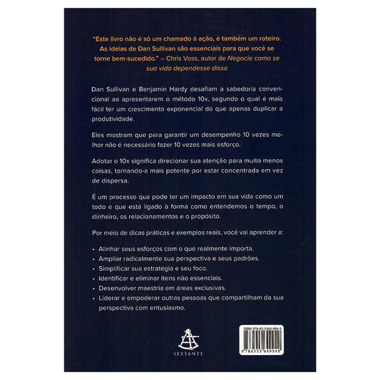 10x É Mais Fácil Que 2x | Dan Sullivan | Benjamin Hardy