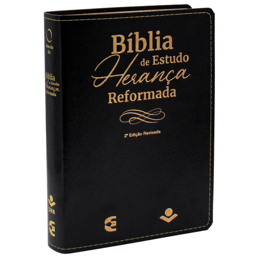 Bíblia de Estudo | ARA | Herança Reformada | Preta