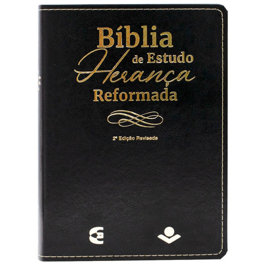 Bíblia de Estudo | ARA | Herança Reformada | Preta