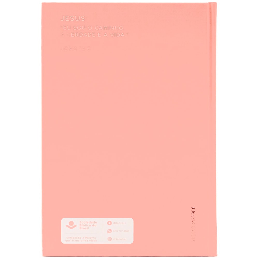 Bíblia Sagrada | NAA | Rose | Capa Dura