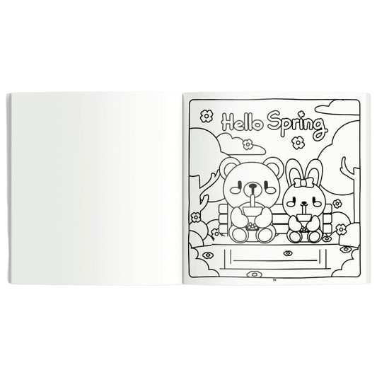 Cute & Comfy | Coloring Book for Adults 2 | Bold Easy | Edição Especial