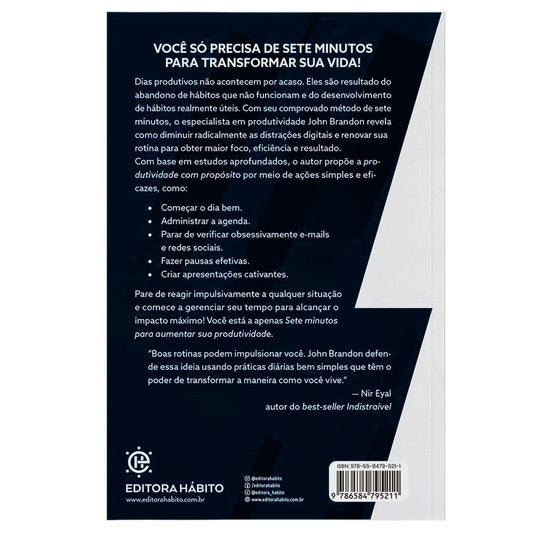 Sete Minutos Para Aumentar Sua Produtividade | John Brandon