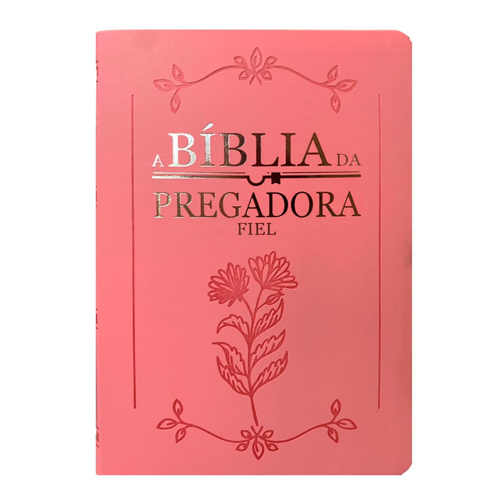Bíblia da Pregadora Fiel | Full Color | ARC | Capa Luxo Rosa