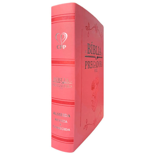 Bíblia da Pregadora Fiel | Full Color | ARC | Capa Luxo Rosa