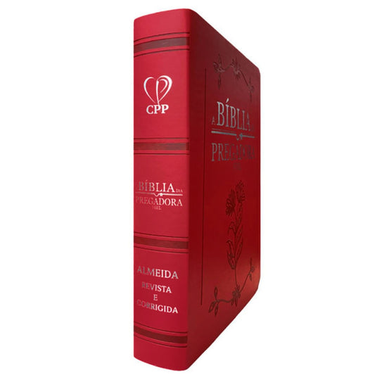 Bíblia da Pregadora Fiel | Full Color | ARC | Capa Luxo Vermelha
