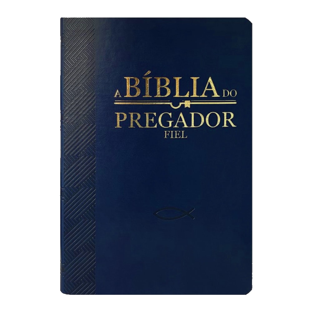 Bíblia do Pregador Fiel | Full Color | ARC | Capa Luxo Azul