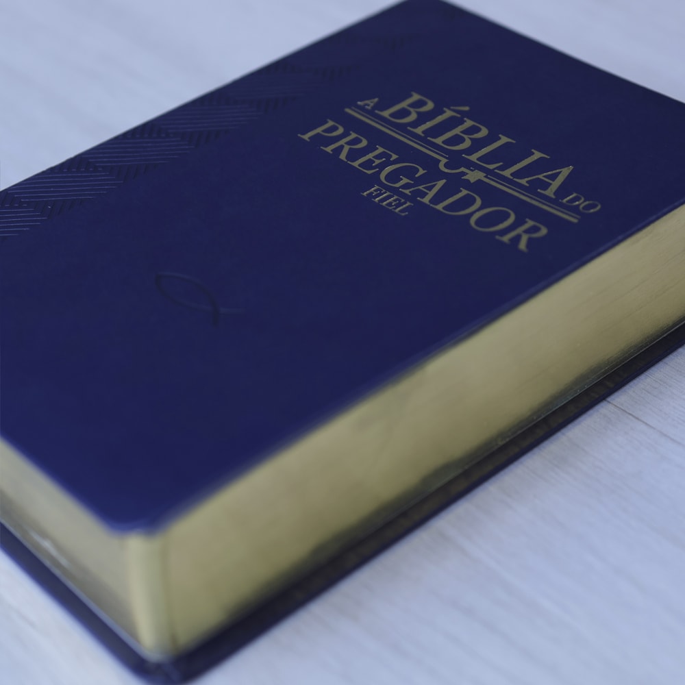 Bíblia do Pregador Fiel | Full Color | ARC | Capa Luxo Azul
