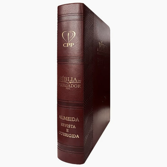 Bíblia do Pregador Fiel | Full Color | ARC | Capa Luxo Vinho