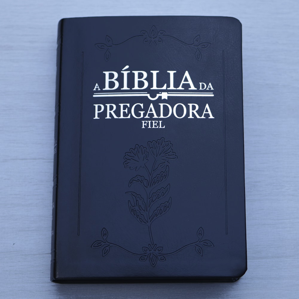 Bíblia da Pregadora Fiel | Full Color | ARC | Capa Luxo Preta
