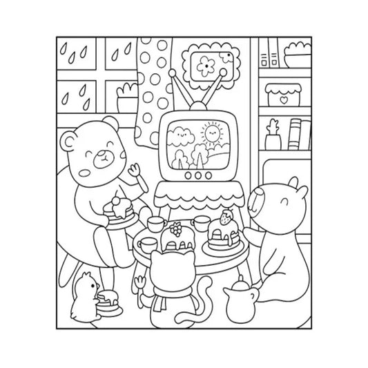 Cute Buddies | Livro de Colorir