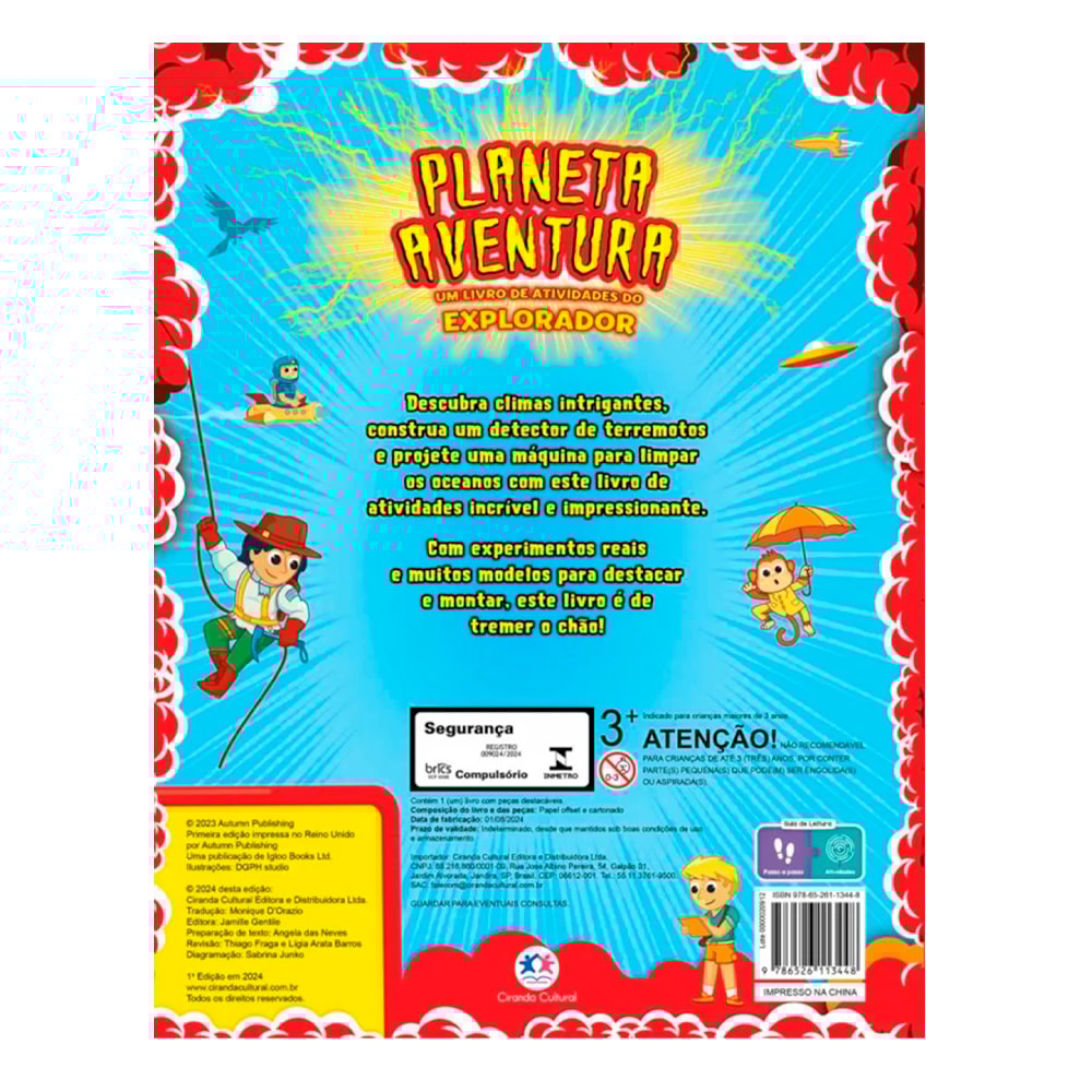 Planeta Aventura | Um Livro de Atividades do Explorador