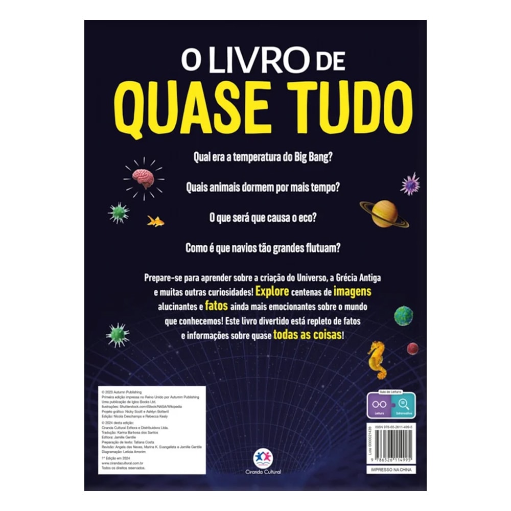 O Livro de Quase Tudo | Com Fatos Incríveis