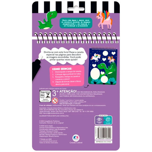 Aquabook Mundo Mágico | Pinte Com Água