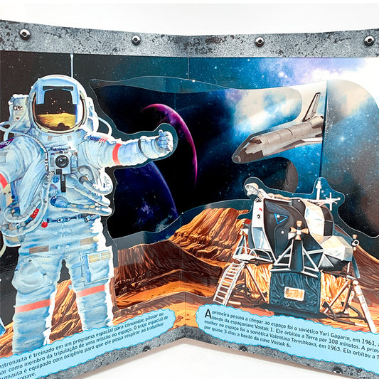 Livro 3D Carrossel | Explorando o Espaço