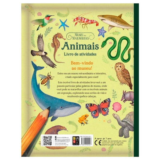 Museu das Maravilhas | Animais | Livro de Atividades | Polly Gheeseman & Vlad Stankovic