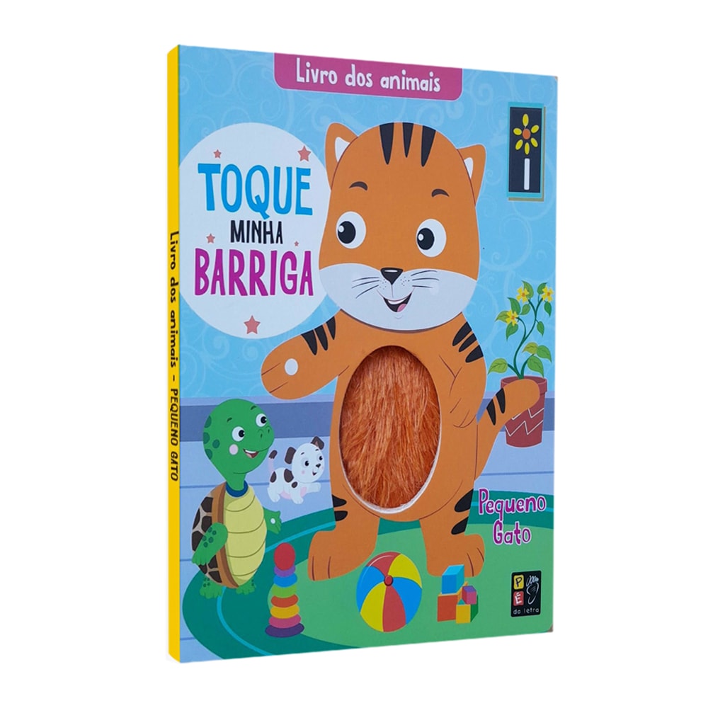 Livro dos Animais | Toque minha Barriga | Pequeno Gato